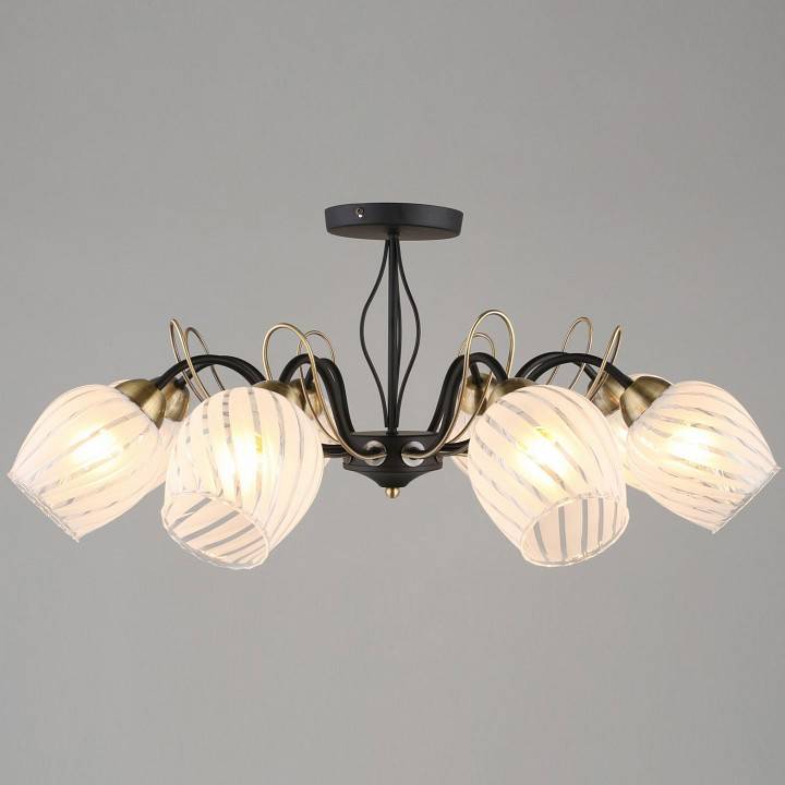 Люстра на штанге Omnilux Garda 8 ламп OML-65507-08