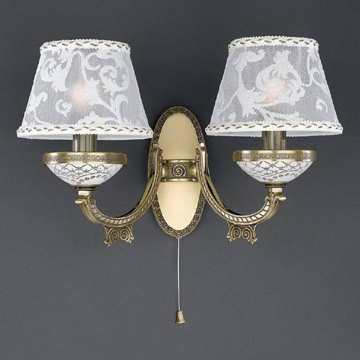 Бра Reccagni Angelo 7032 2-ламповое A 7032/2