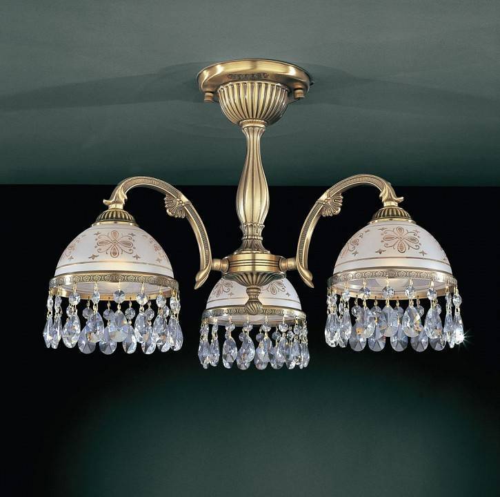Люстра на штанге Reccagni Angelo 6020 3 лампы PL 6020/3