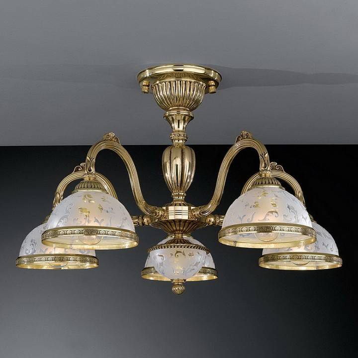 Люстра на штанге Reccagni Angelo 6322 5 ламп PL 6322/5
