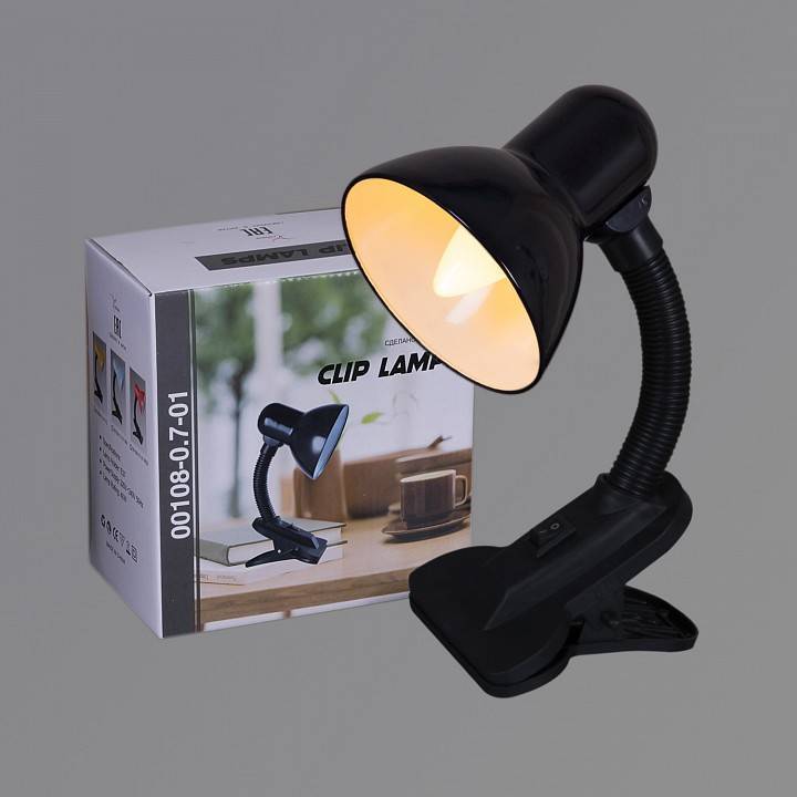 Настольная лампа Reluce 00108-0.7-01 BK