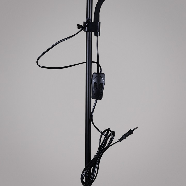 Торшер с подсветкой 00306-0.7-02 BK