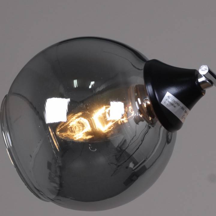 Люстра на штанге 02288-0.3-06 BK+CH