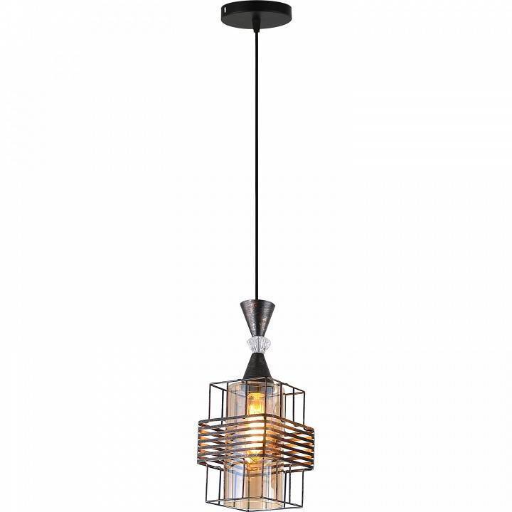 Подвесной светильник Reluce 03128 03128-0.9-01 BK+PATINA GOLD