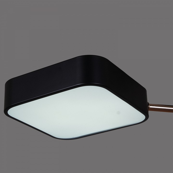 Люстра на штанге De Markt 03360-0.3-05 5 ламп черный золото 03360-0.3-05 BK+FGD