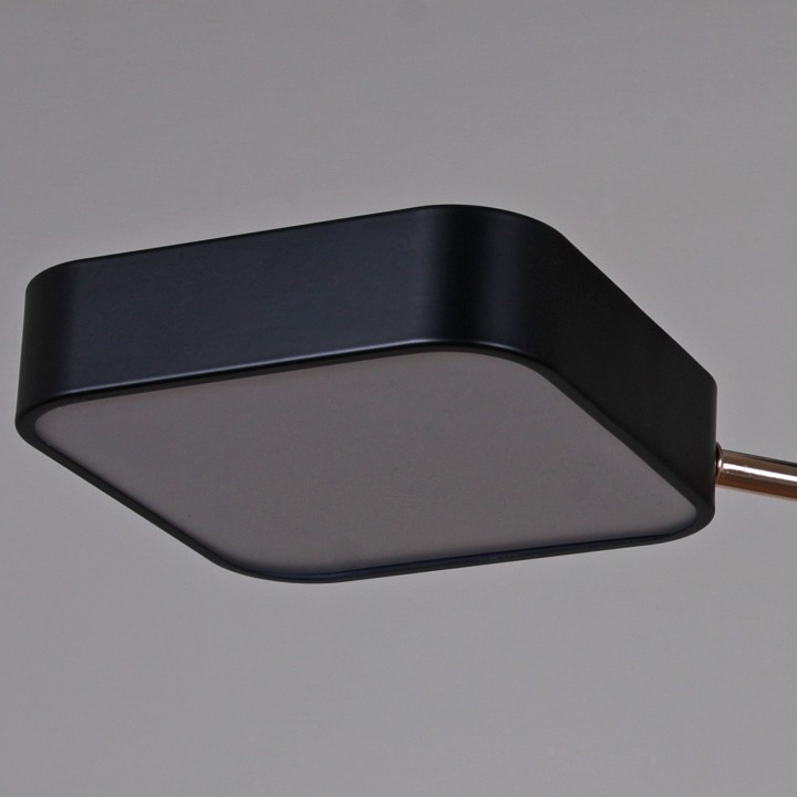 Люстра на штанге De Markt 03360-0.3-05 5 ламп черный золото 03360-0.3-05 BK+FGD