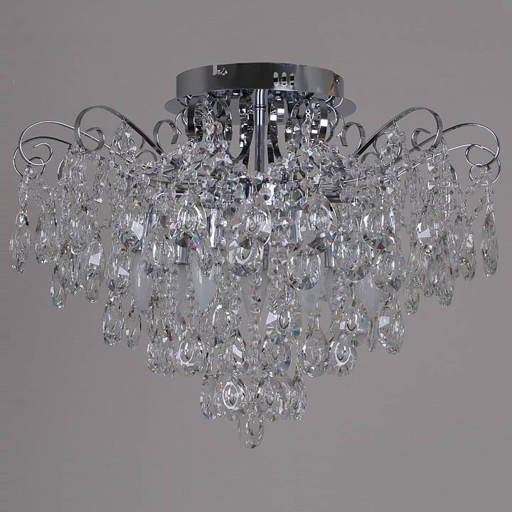 Потолочная люстра Reluce 04014 6 ламп хром 04014-0.3-06 CR