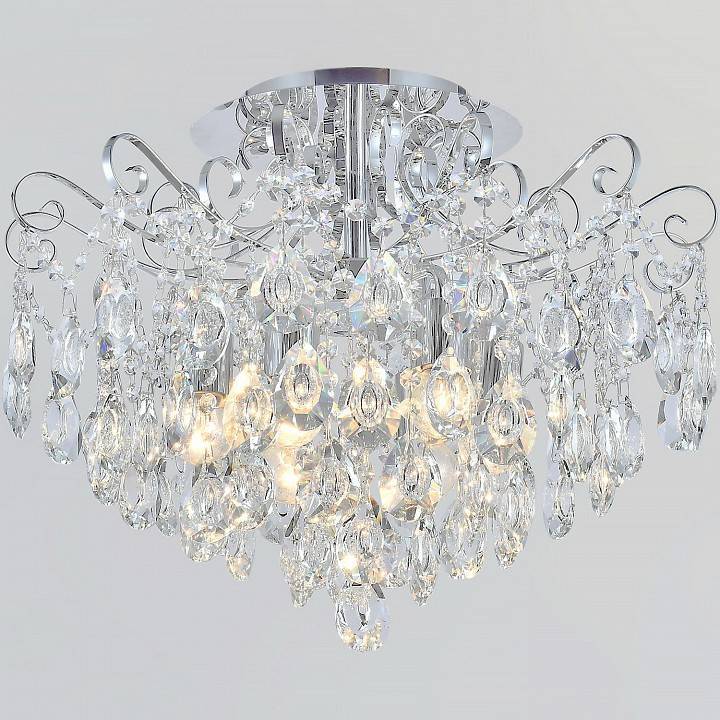 Потолочная люстра Reluce 04014 6 ламп хром 04014-0.3-06 CR