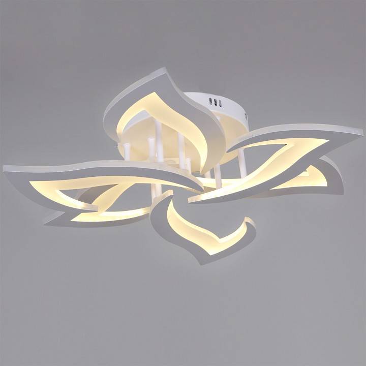 Потолочная люстра De Markt 05102-0.3-3+3 WH белый 05102-0.3-3+3 WH