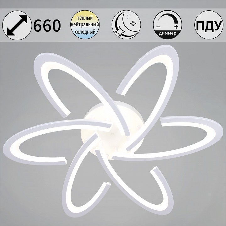 Потолочная люстра 05629-0.3-06 WH