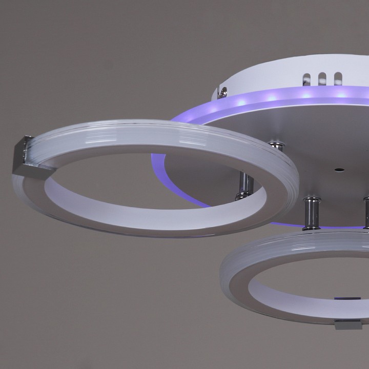 Потолочная люстра 06319 06319-3.3-03 WH+CR (RGB)