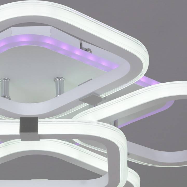 Потолочная люстра 06321-3.3-05 WH+CR (RGB)