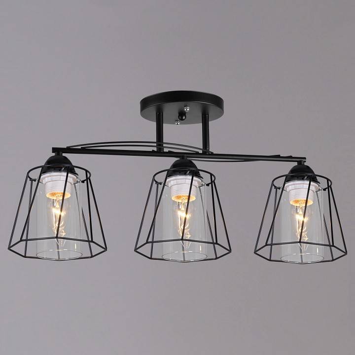 Светильник на штанге Reluce 07588-0.3-03 BK