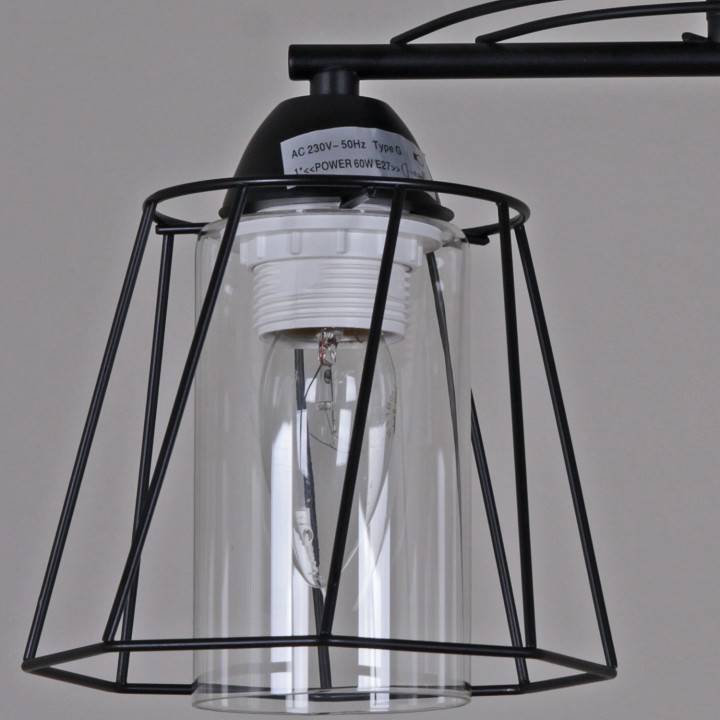 Светильник на штанге Reluce 07588-0.3-03 BK