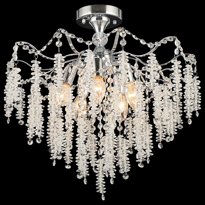 Люстра на штанге De City 08720-0.3-05 CH 5 ламп 08720-0.3-05 CH