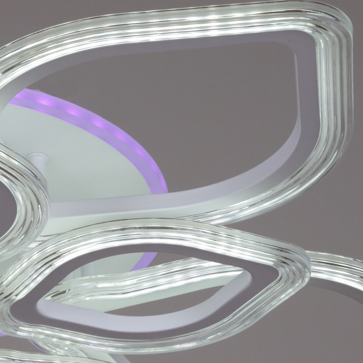 Люстра потолочная De Markt 09827-3.3-5+5A WH (RGB)