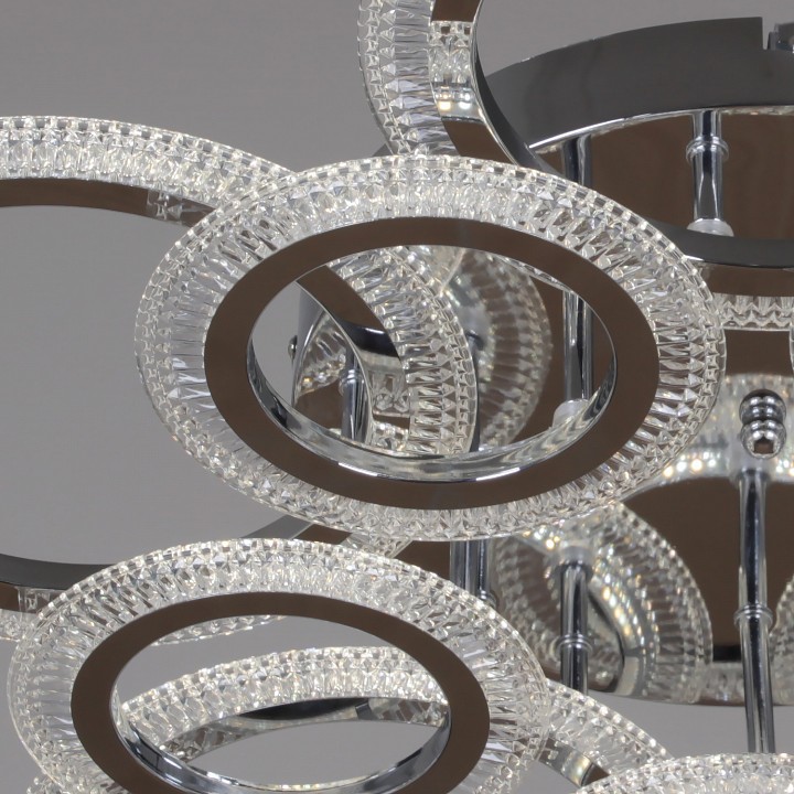 Потолочная люстра 09837-0.3-5+5A CR