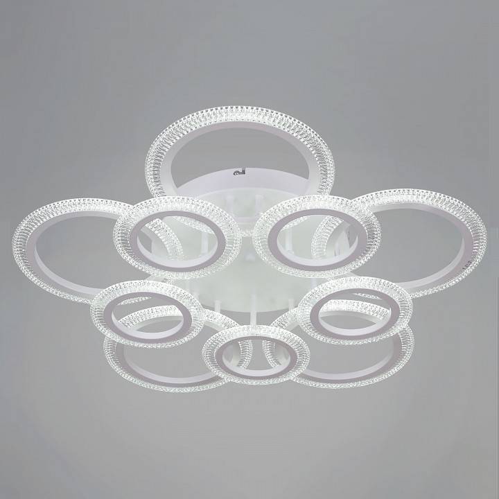 Потолочная люстра De Markt 09837-0.3-5+5A WH