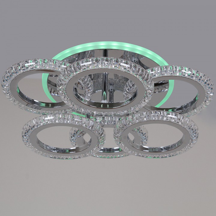 Потолочная люстра 09863-0.3-3+3 CR (RGB)