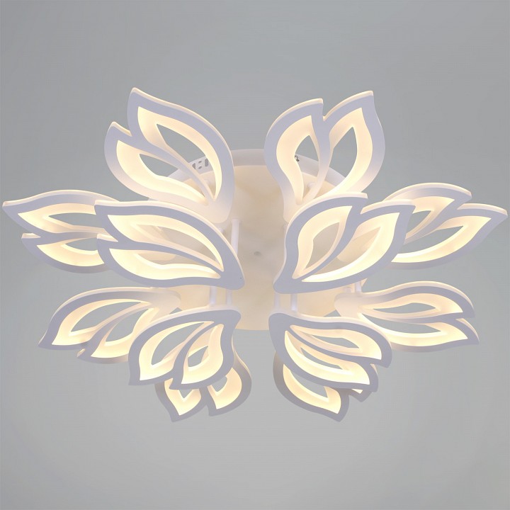 Люстра на штанге  10150-0.3-8+4 WH