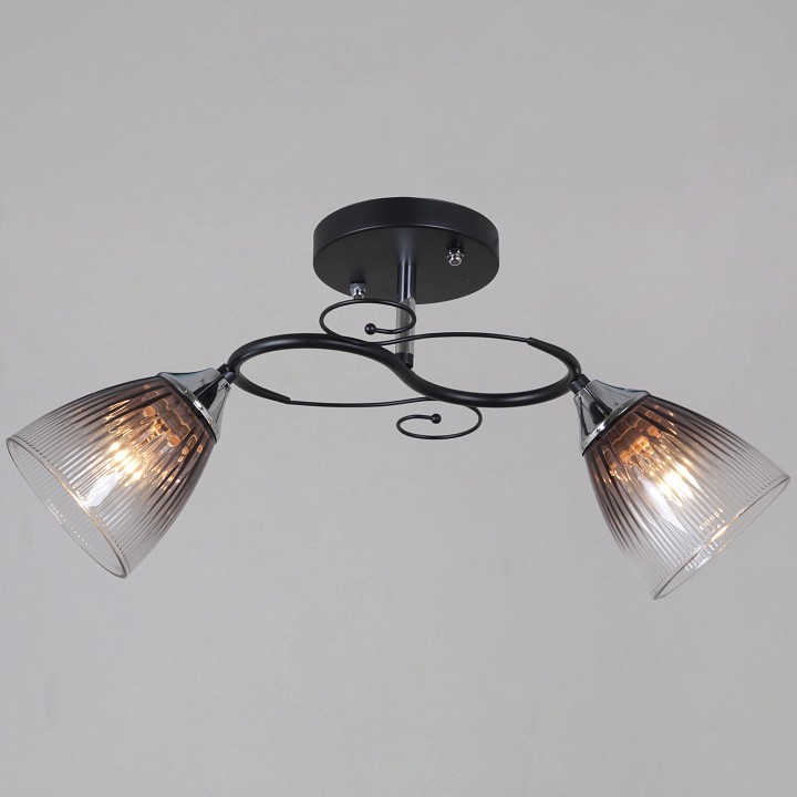 Светильник на штанге  13560-0.3-02 BK+CR