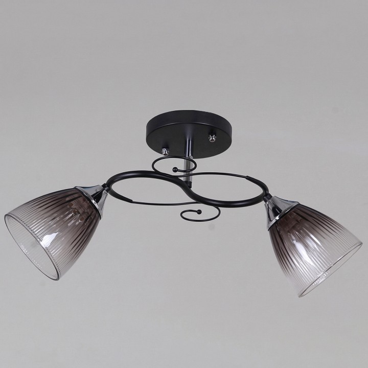 Светильник на штанге  13560-0.3-02 BK+CR