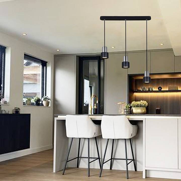 Подвесной светильник Reluce 16006-1 16006-0.9-003IL GU10 BK