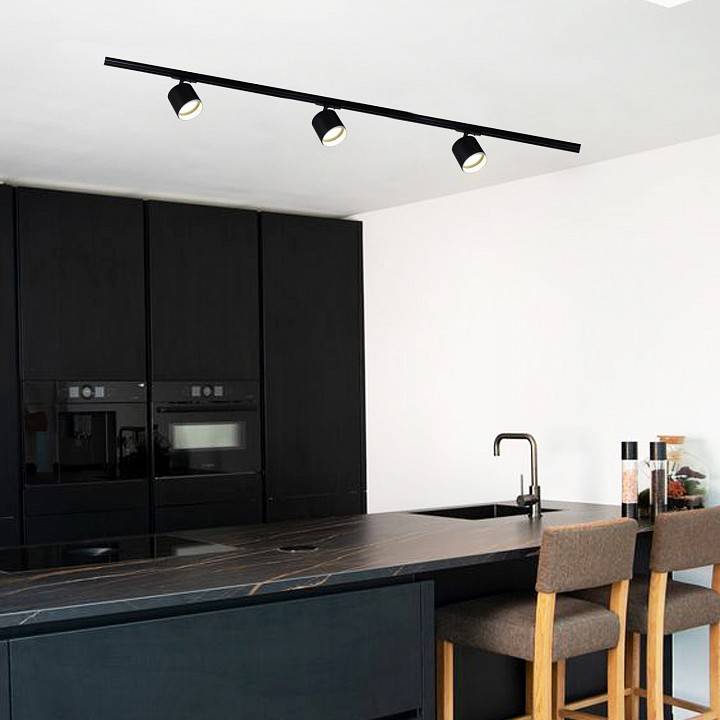 Светильник на штанге Reluce Technical  53022-9.3-001IL GX53 BK