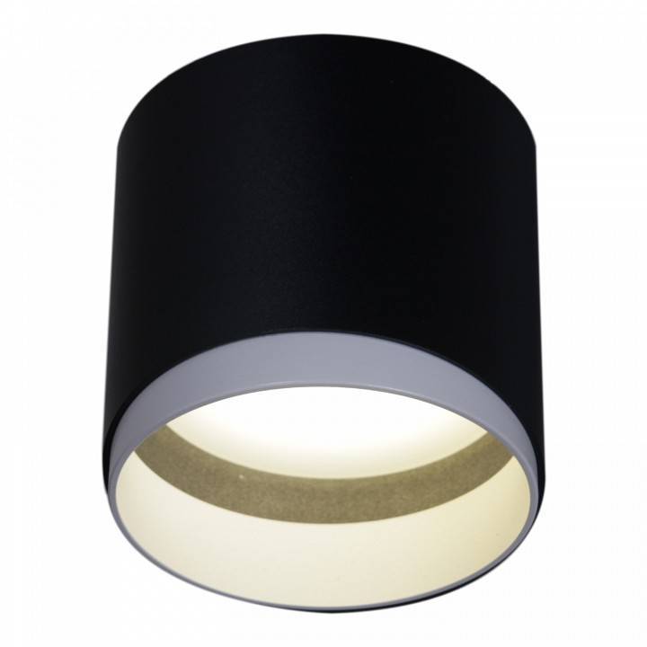 Светильник накладной Reluce 53022 GX53 черный 53022-9.5-001IL GX53 BK