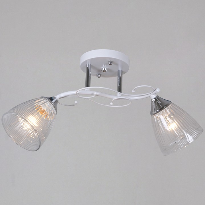 Светильник на штанге  55560-0.3-02 WH+CR