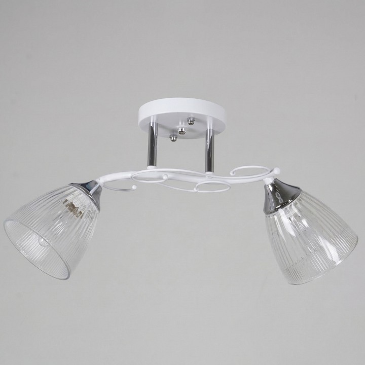 Светильник на штанге  55560-0.3-02 WH+CR