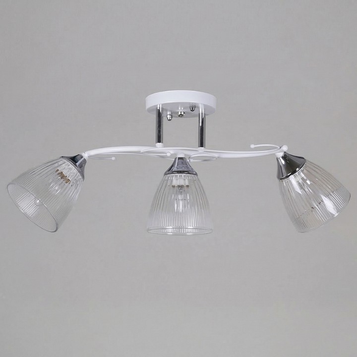 Люстра на штанге  55560-0.3-03 WH+CR