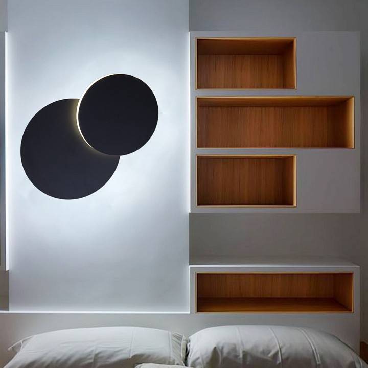 Накладной светильник Decker 86687-9.2-001RD LED 6 Вт черный 86687-9.2-001RD LED6W BK