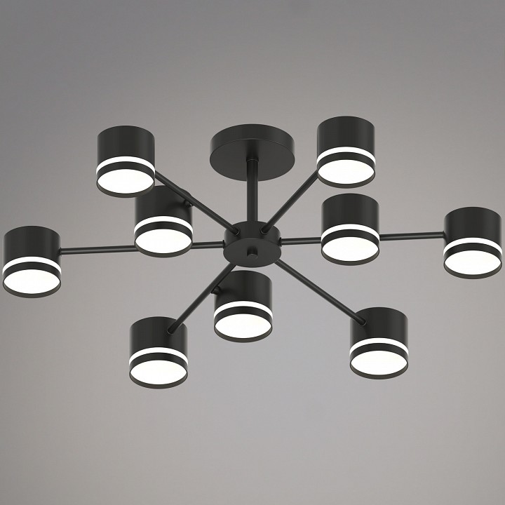 Люстра на штанге 89730-0.3-09 GX53 BK