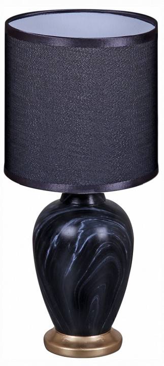 Настольная лампа декоративная Reluce черная 98474-0.7-01 BK