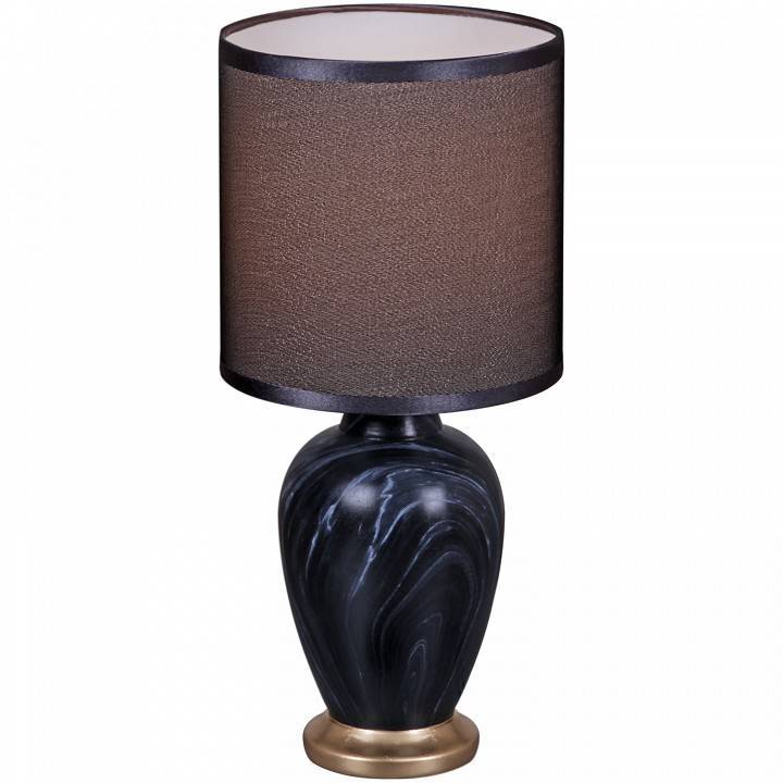 Настольная лампа декоративная Reluce черная 98474-0.7-01 BK