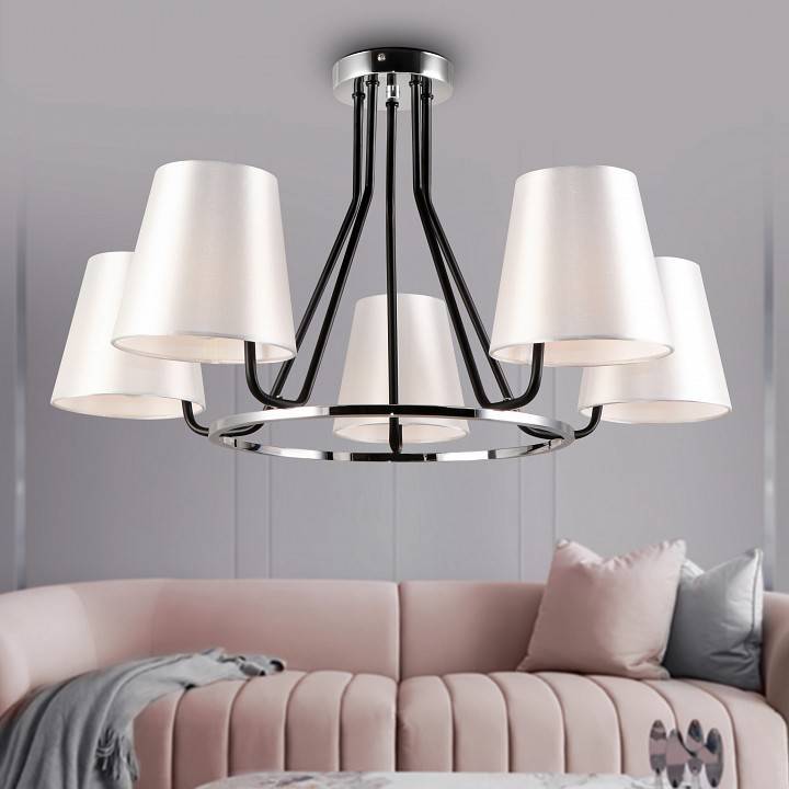 Люстра на штанге Rivoli Florence 6xE14 40 Вт Б0055636