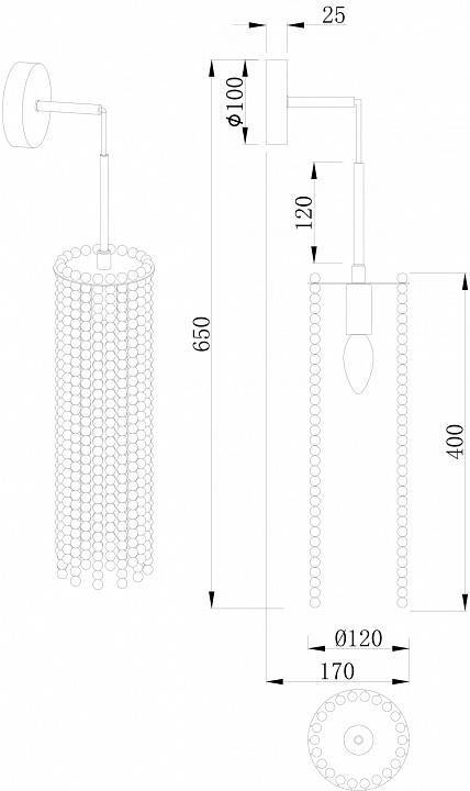 Бра Stilfort Marelli 2169/09/01W