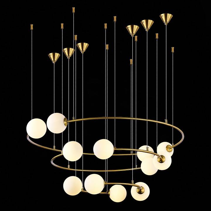 Подвесная люстра ST-Luce Arkos 12 ламп SL1186.303.12