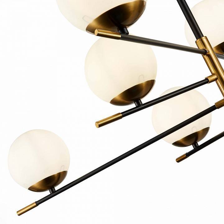 Люстра на штанге ST-Luce Limano 8 ламп SL1203.422.08