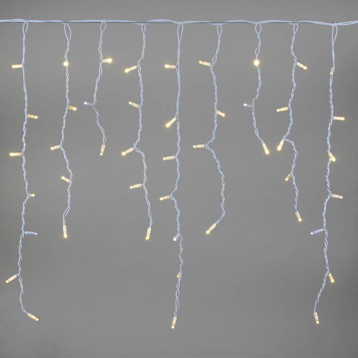 Бахрома световая Sneha A-517 3x0.5 м теплый белый с мерцанием A-517 WW/WT FLASH