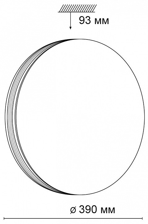 Накладной светильник Sonex Lobio RGB 3056/DL