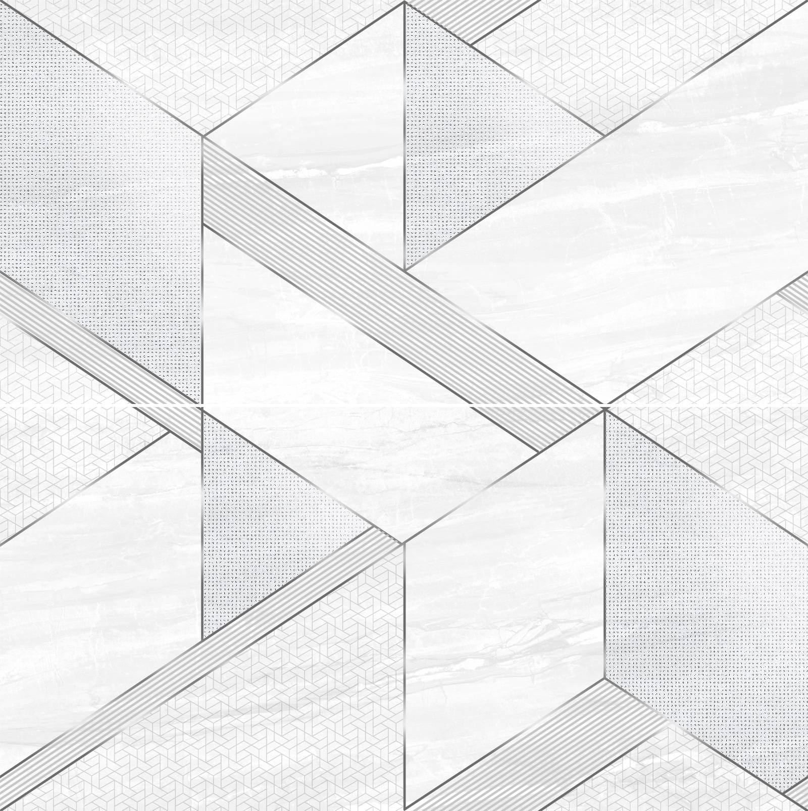 Панно ALMA CERAMICA Interni Silver S/2 500х500х9 мм SW9INR15