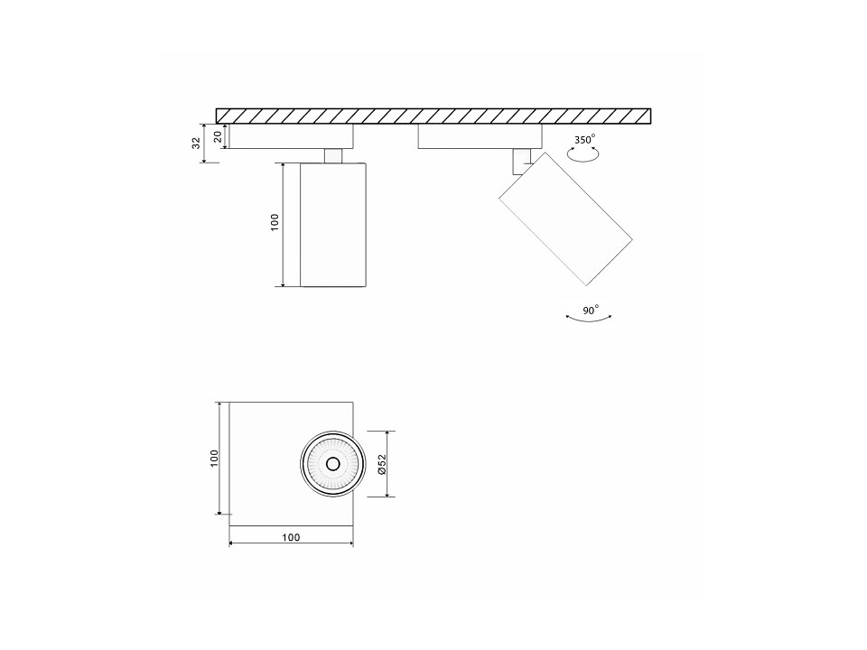 Основание SWG PRO Mini Villy MINI-VL-M11-WH