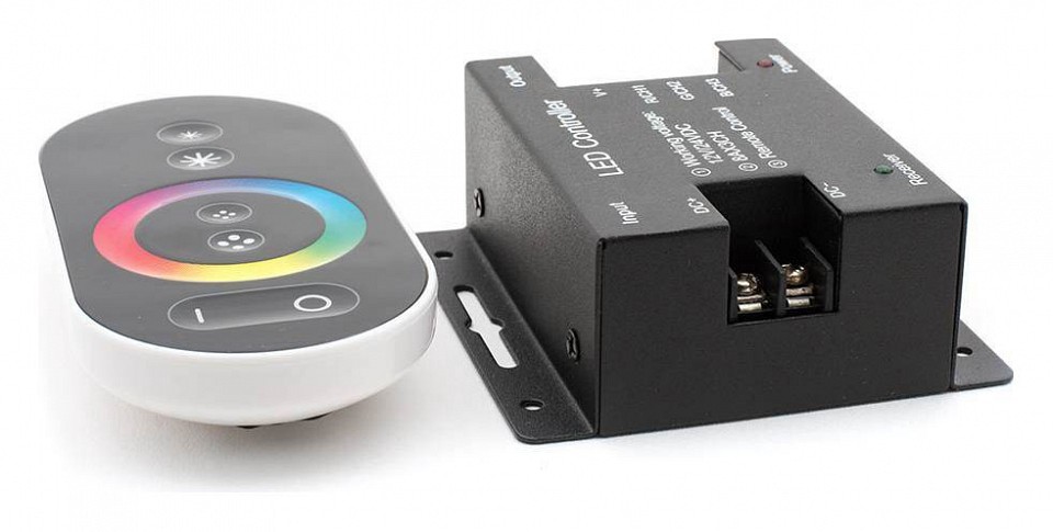 Контроллер-регулятор цвета RGB с пультом ДУ SWG RF RGB RF-RGB-S-24A