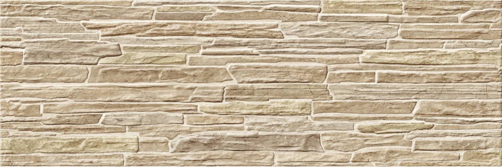 Плитка настенная Alma Ceramica Rocko рельефная 200х600х7.5 мм TWA11ROK414