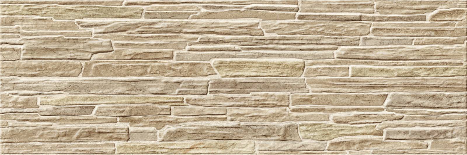 Плитка настенная Alma Ceramica Rocko рельефная 200х600х7.5 мм TWA11ROK414