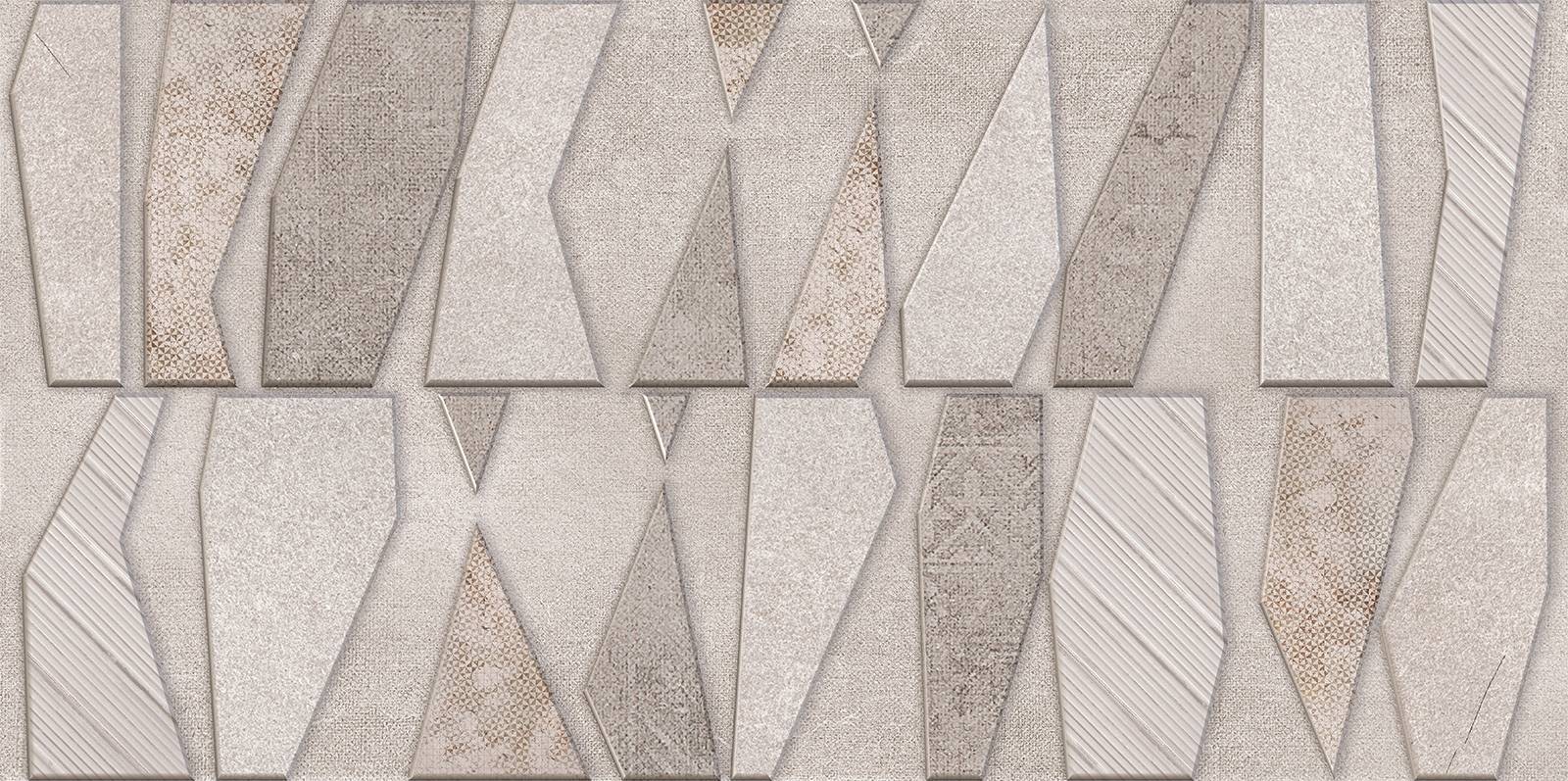 Плитка настенная Alma Ceramica Birma рельефная 24.9х50 см TWU09BIR424