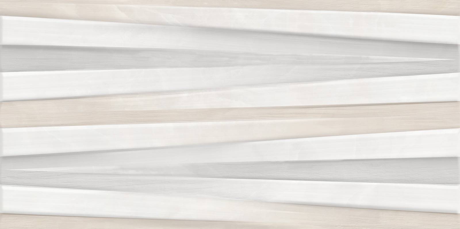 Плитка настенная рельефная Alma Ceramica Rivoli 249х500х8.5 мм TWU09RVL704