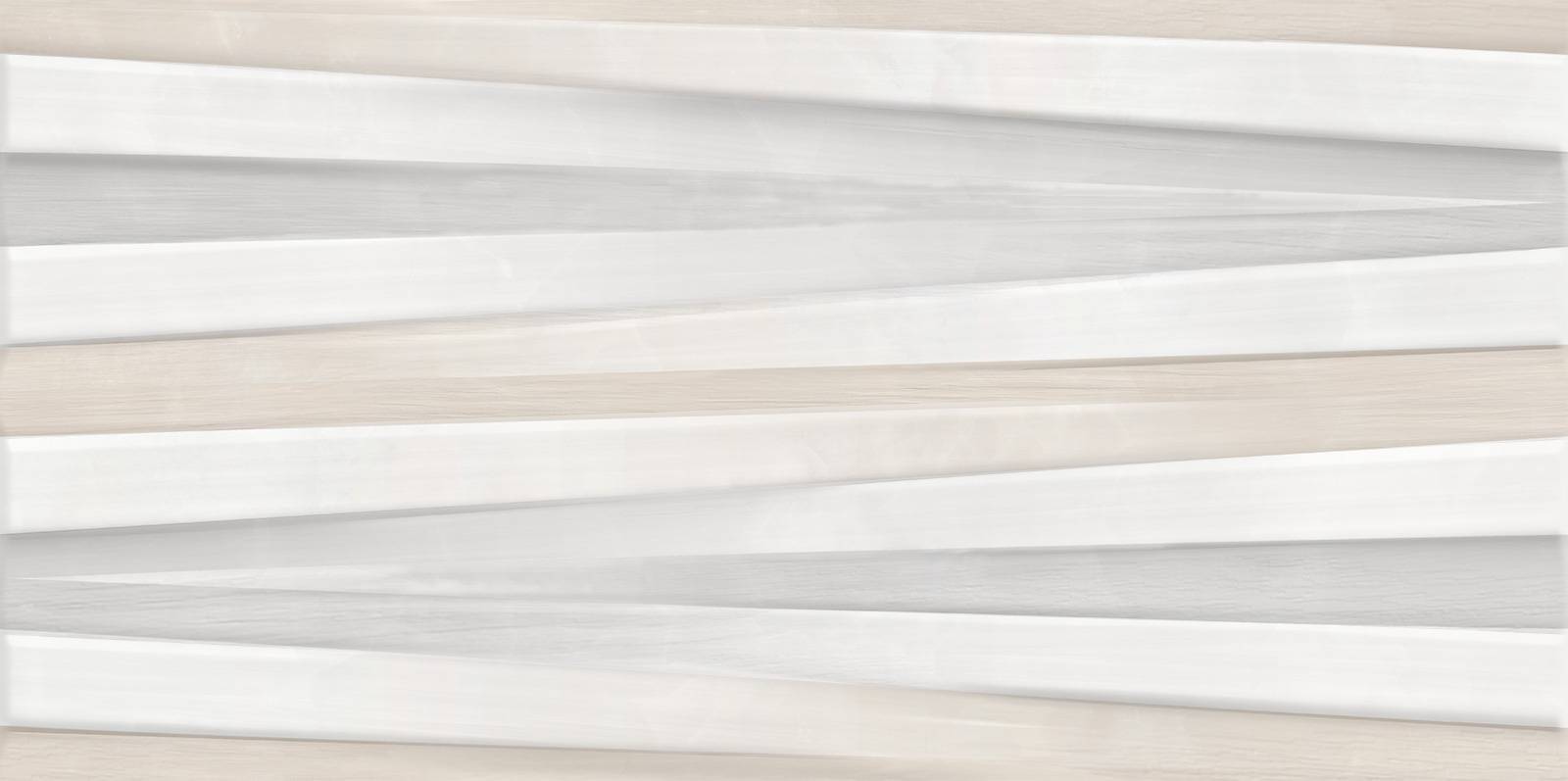 Плитка настенная рельефная Alma Ceramica Rivoli 249х500х8.5 мм TWU09RVL704